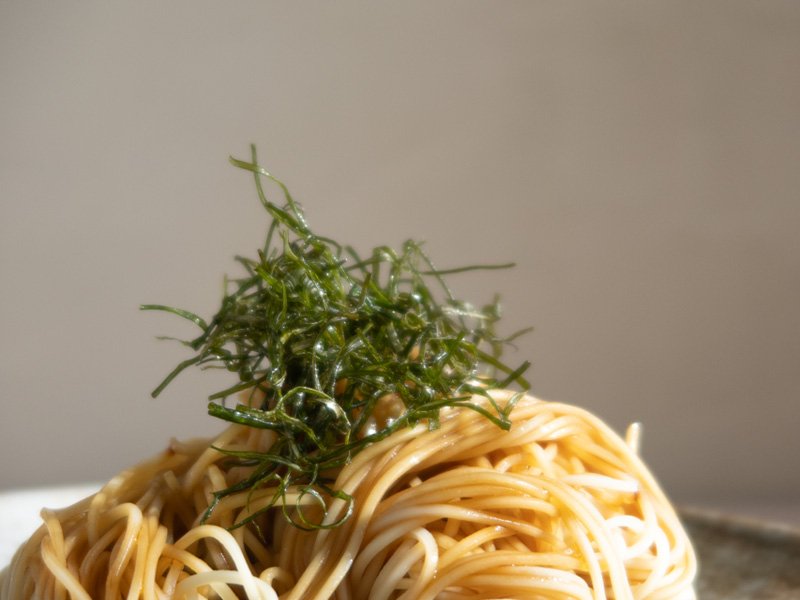 Fideos chinos con aceite de cebolleta y soja 2