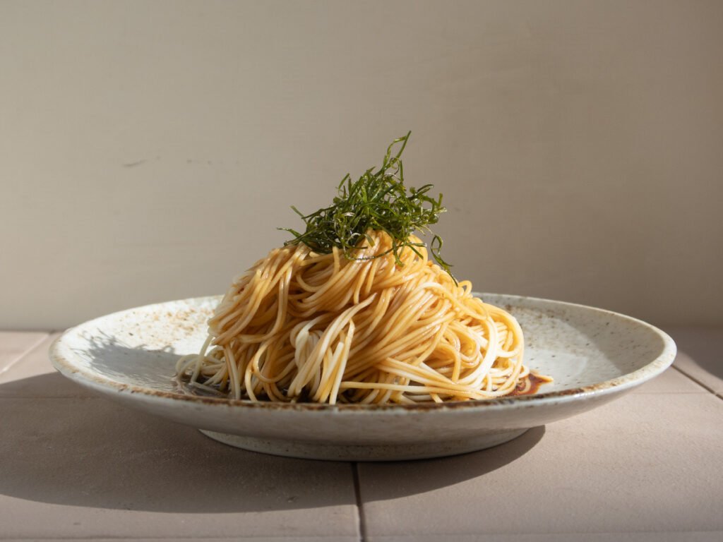 Fideos chinos con aceite de cebolleta y soja H1